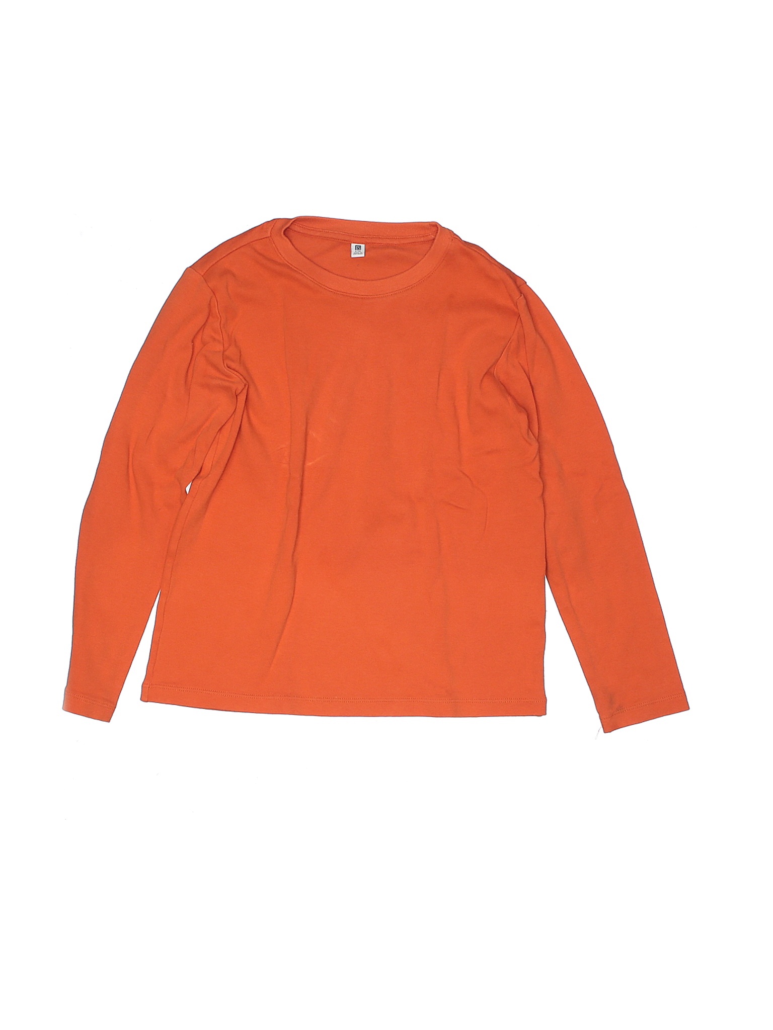 Uniqlo Boys Orange Long Sleeve T-Shirt 9 | eBay