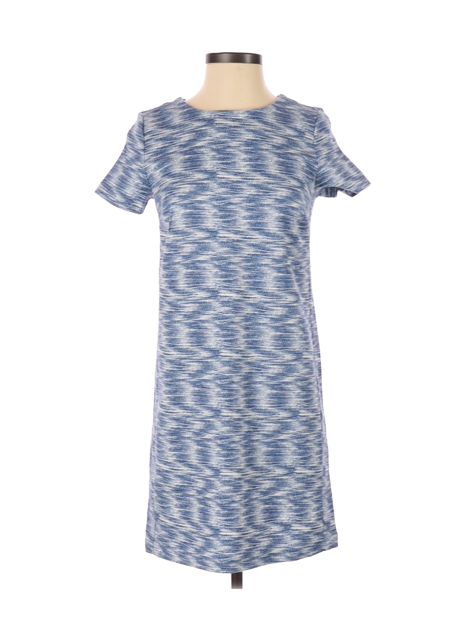 Ann Taylor LOFT Women Blue Casual Dress 0 Petites | eBay