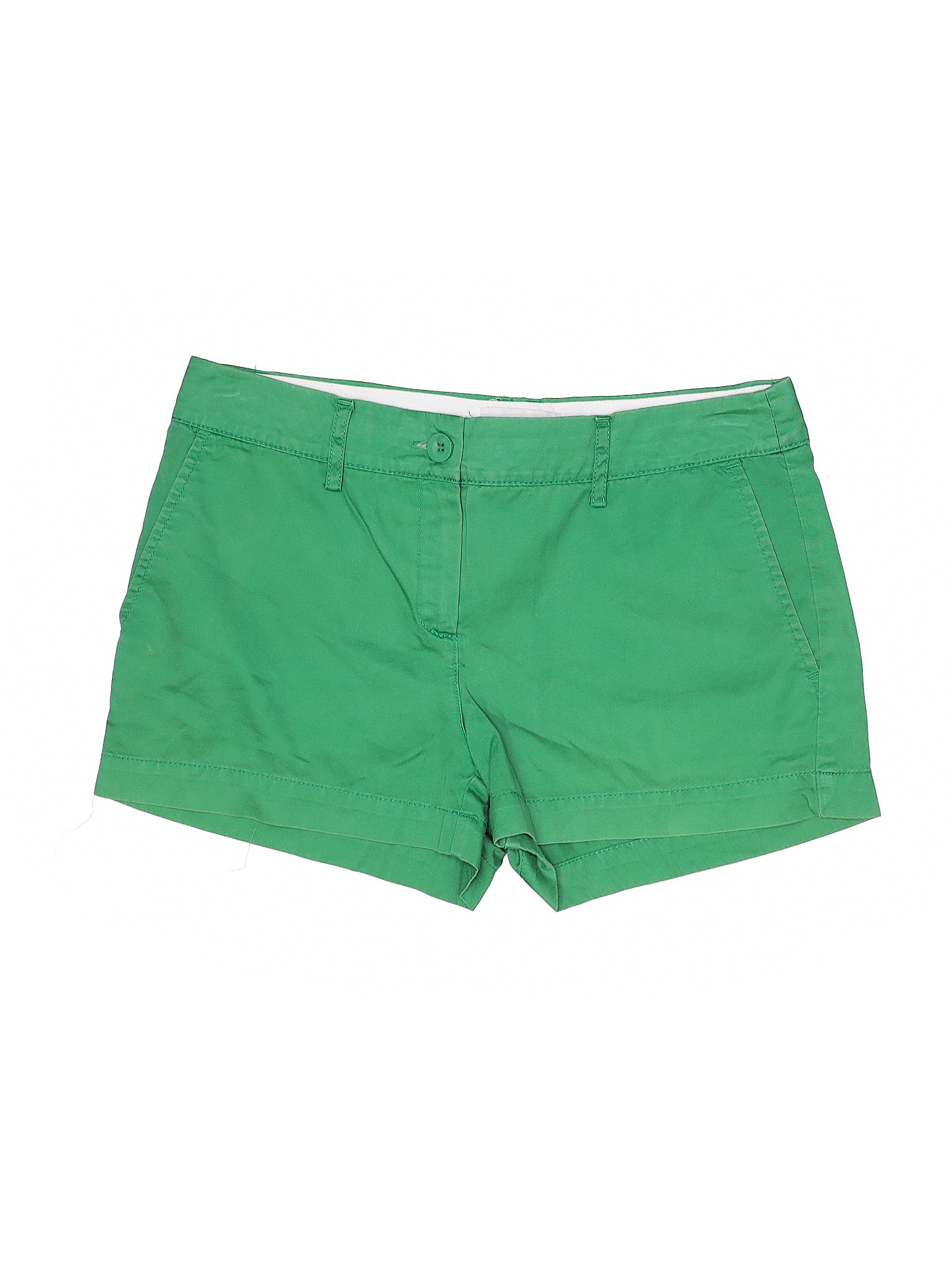 MNG Women Green Khaki Shorts 6 | eBay