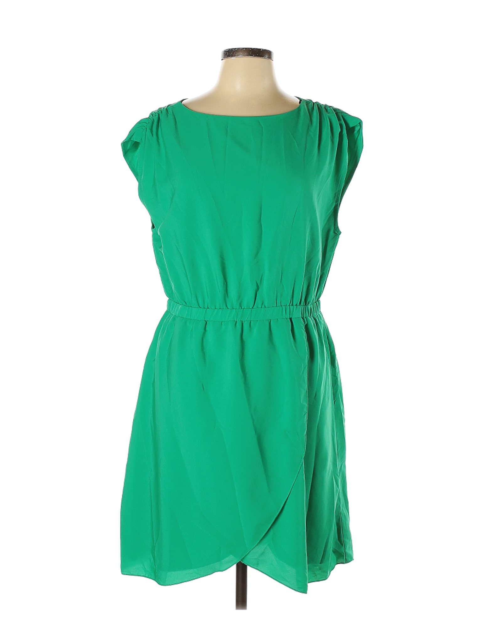 H&M Women Green Casual Dress 12 | eBay