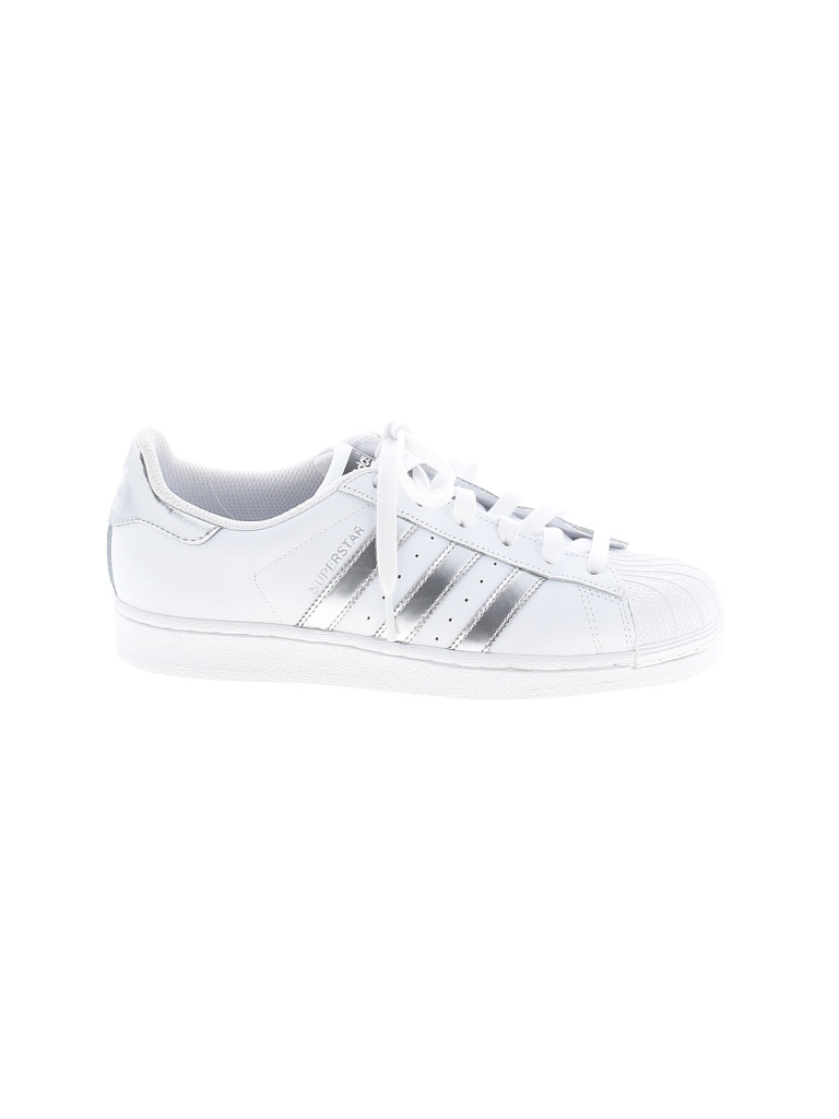 Adidas White Sneakers Size 7 1/2 - photo 1