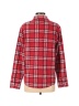 Riders by Lee 100% Polyester Plaid Red Long Sleeve Button-Down Shirt Size S - photo 2