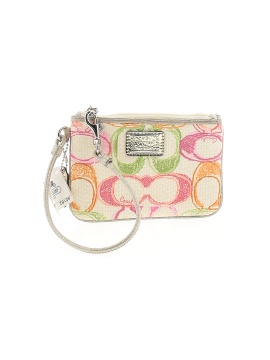 Coach Heart Poppy Wristlet