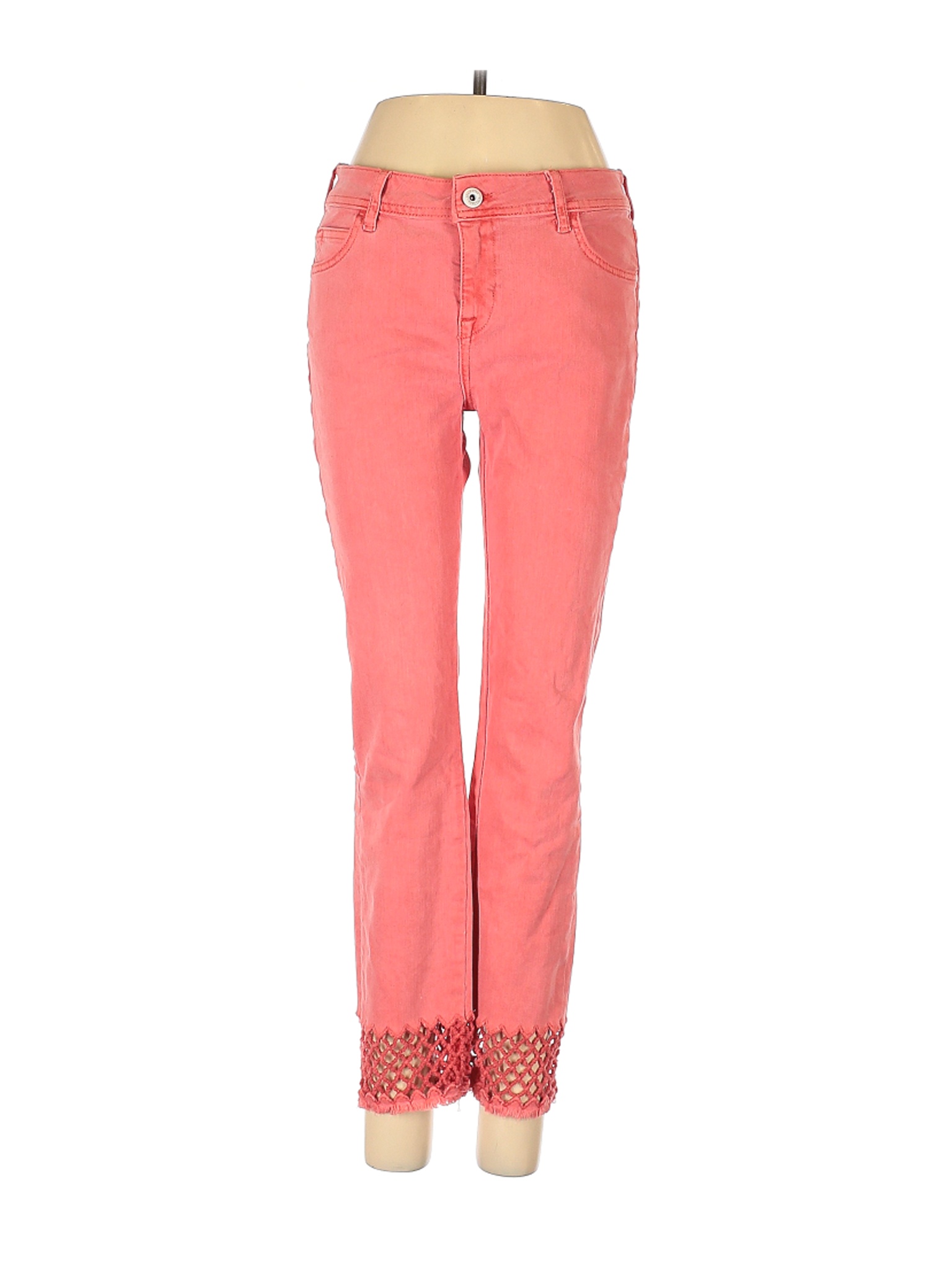 Zara Basic Women Pink Jeans 4 | eBay