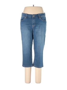 miss poured in blue jeans size 12