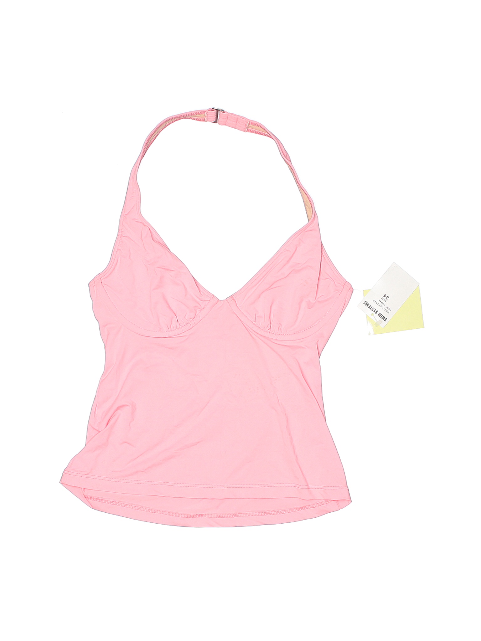 NWT Swim Systems Women Pink Swimsuit Top 34 eur | eBay