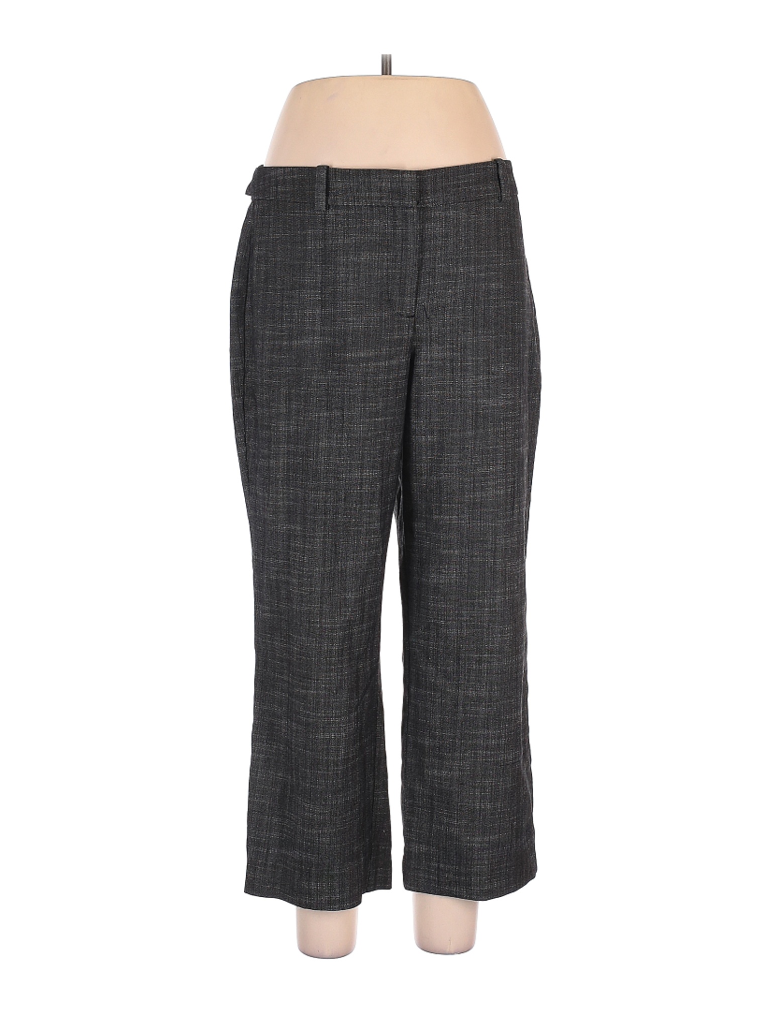 Ann Taylor Factory Women Gray Dress Pants 10 | eBay