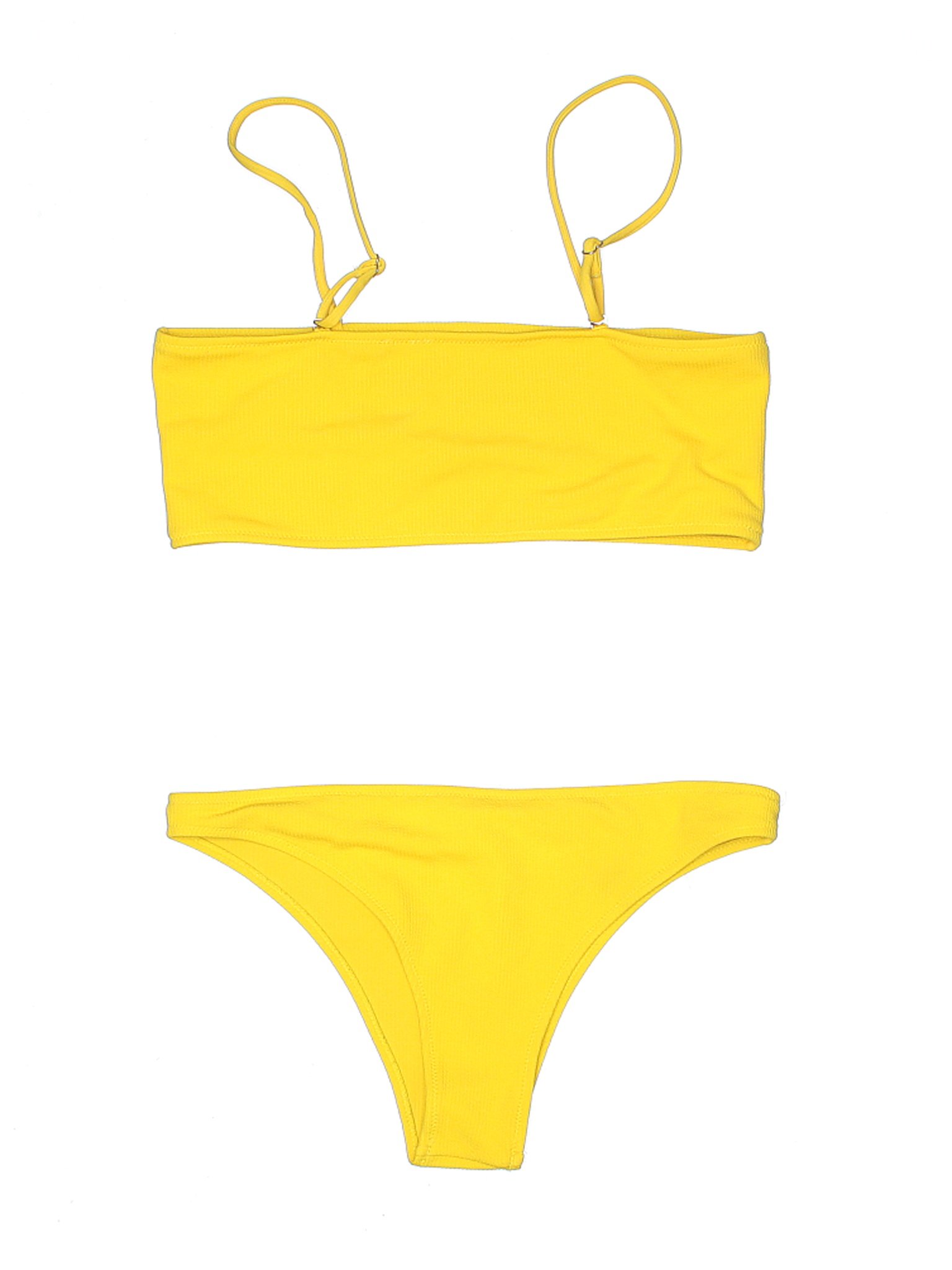 Unbranded Women Yellow Two Piece Swimsuit XL | eBay