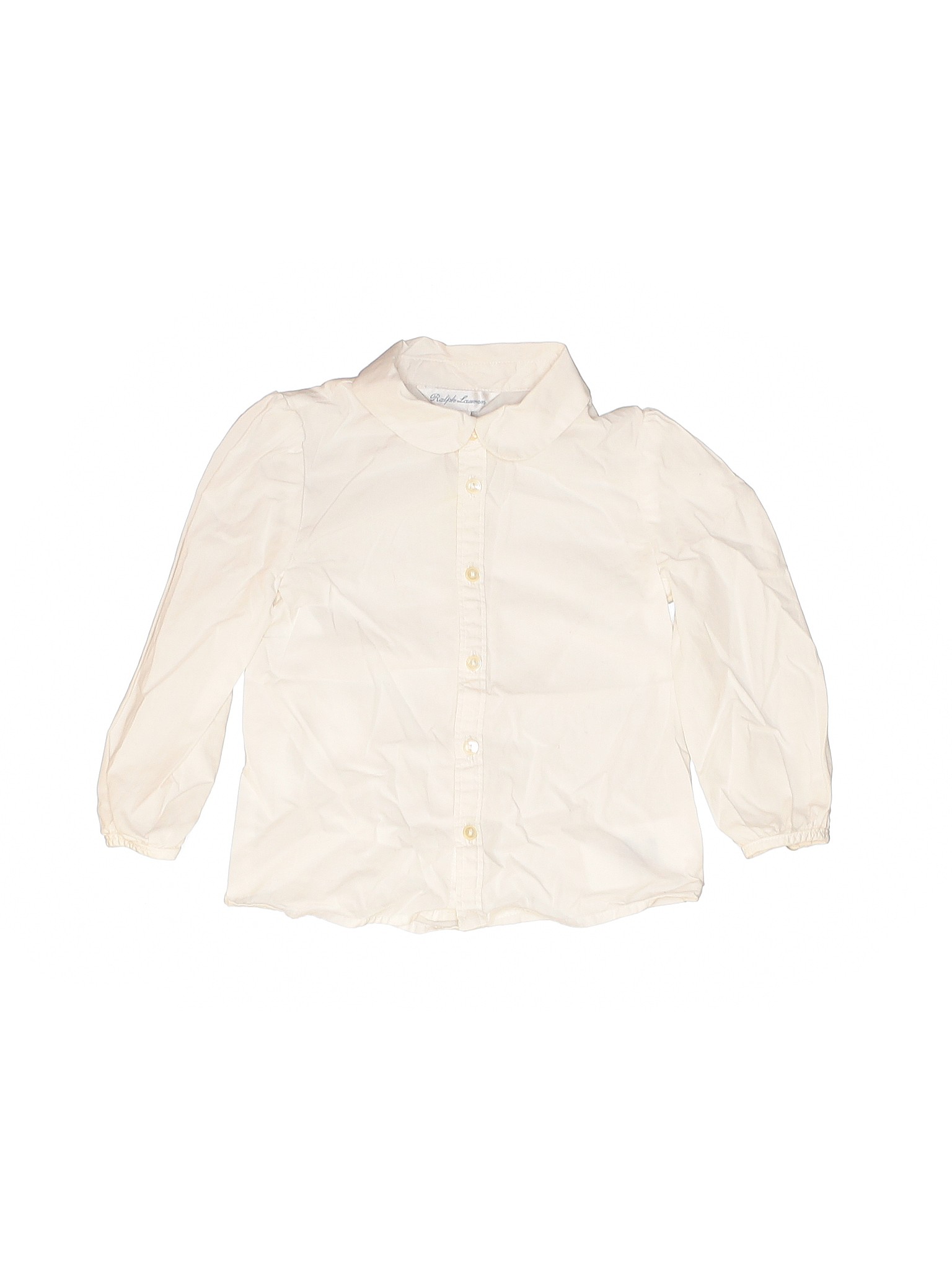 18 month white button down shirt