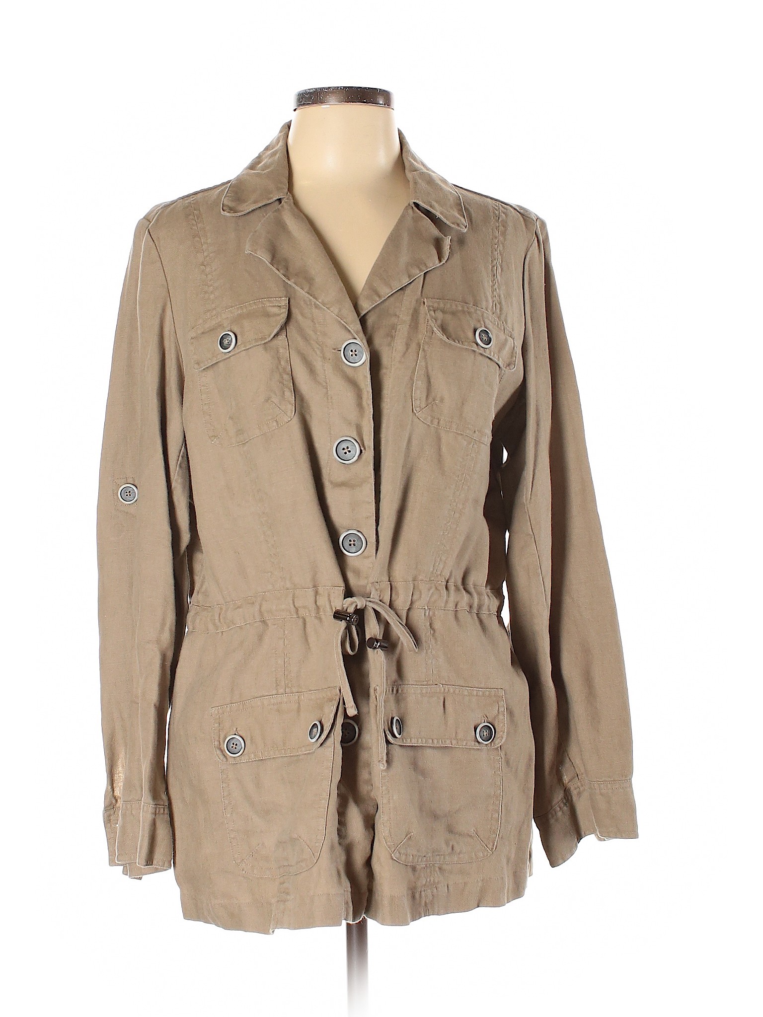 Hot Cotton Women Brown Jacket L | eBay