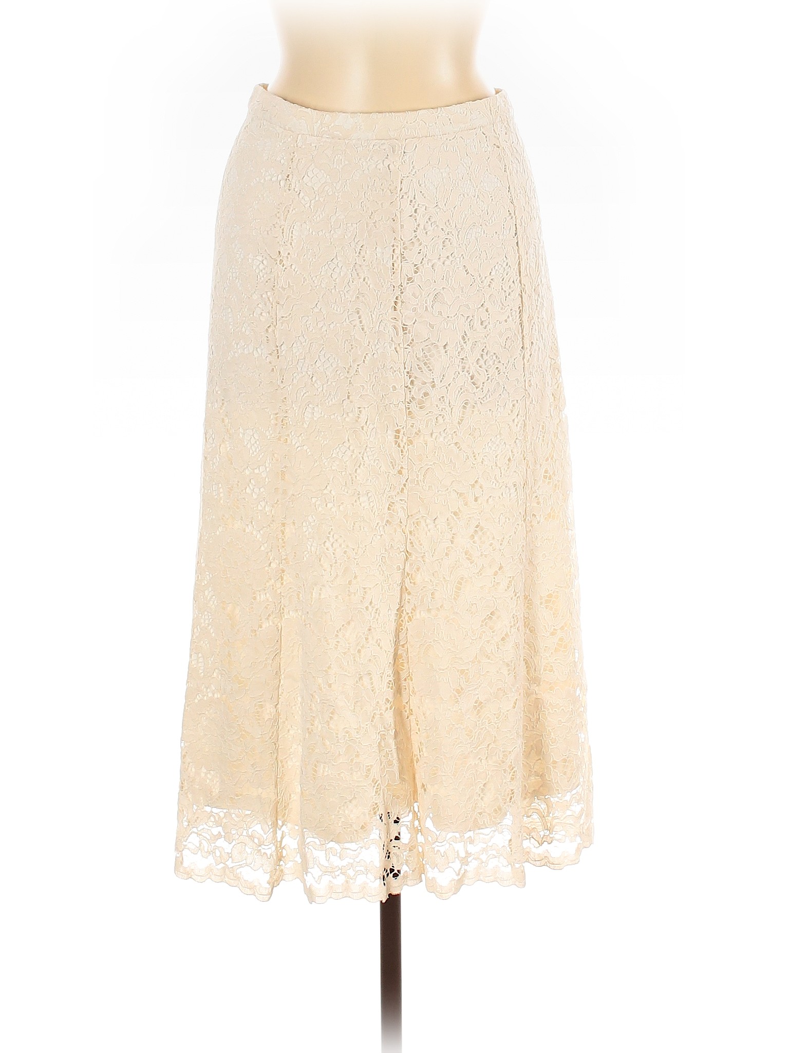 Uniqlo Women Ivory Casual Skirt M | eBay