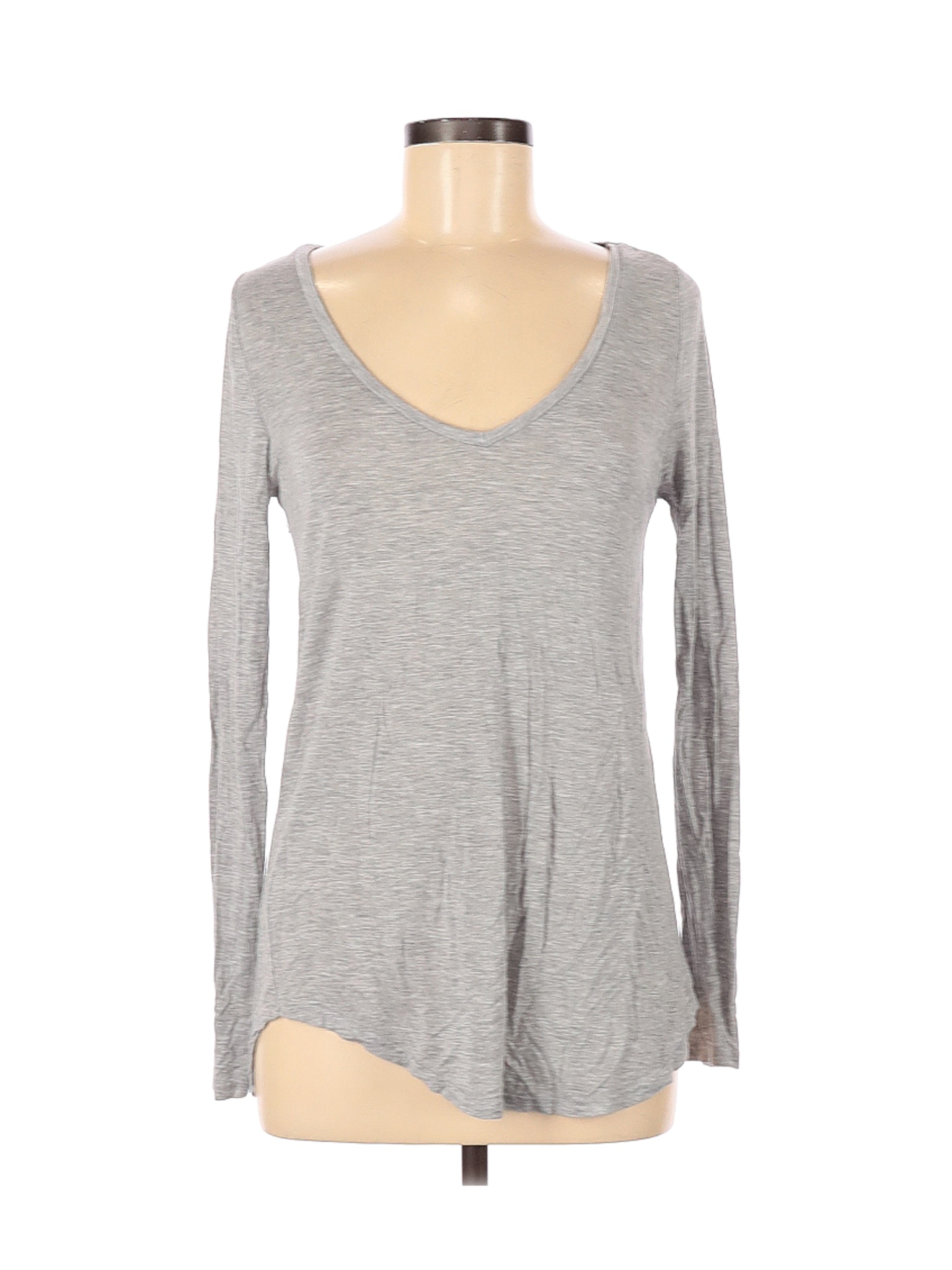 Cotton On Women Gray Long Sleeve T-Shirt XS | eBay