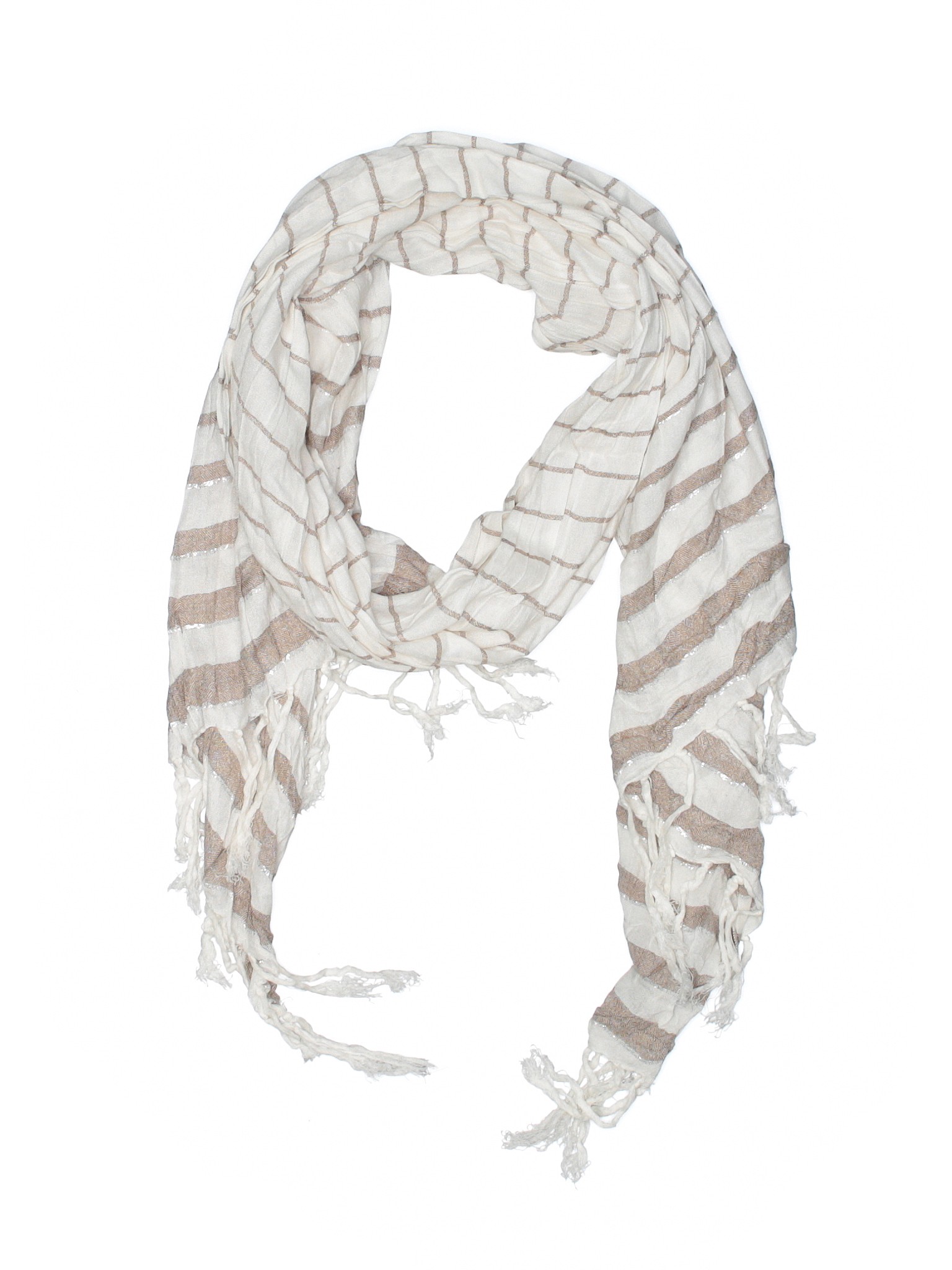 New York & Company Women White Scarf One Size | eBay