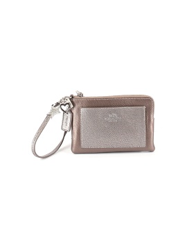 Coach Leather Wristlet