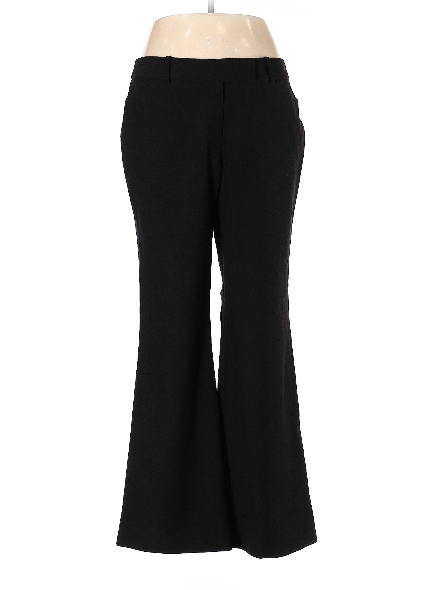 George Women Black Dress Pants 12 Petites | eBay
