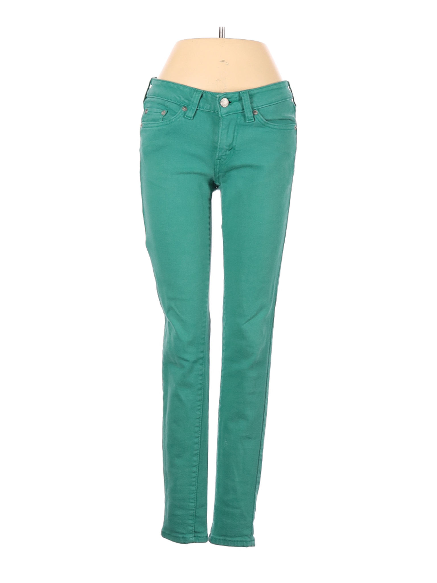 Levi's Teal Jeans Size 5 - 86% off | thredUP