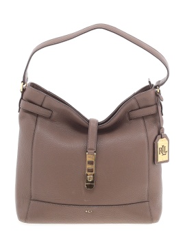Lauren by Ralph Lauren Leather Hobo