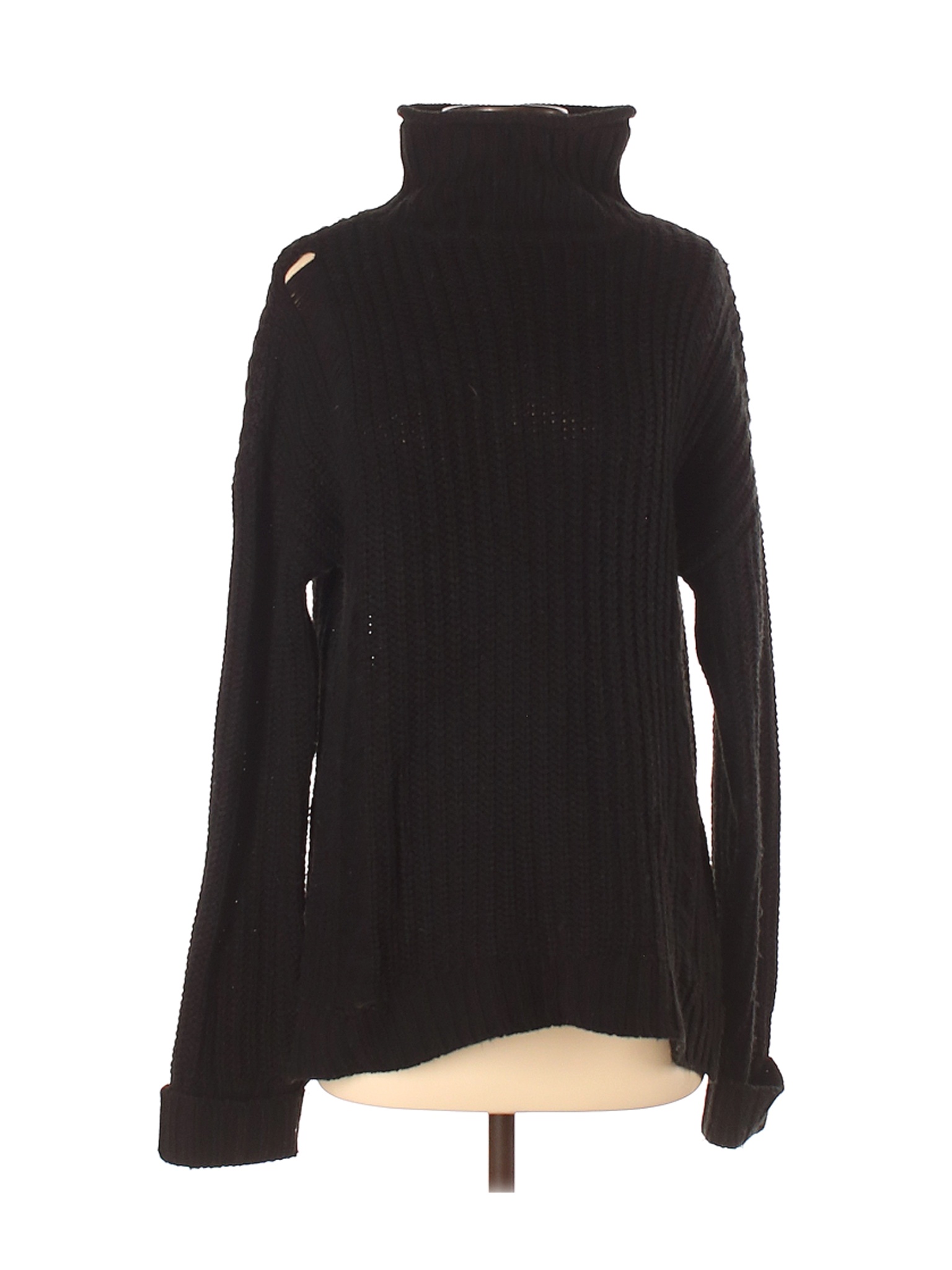 Supplies Women Black Pullover Sweater S | eBay