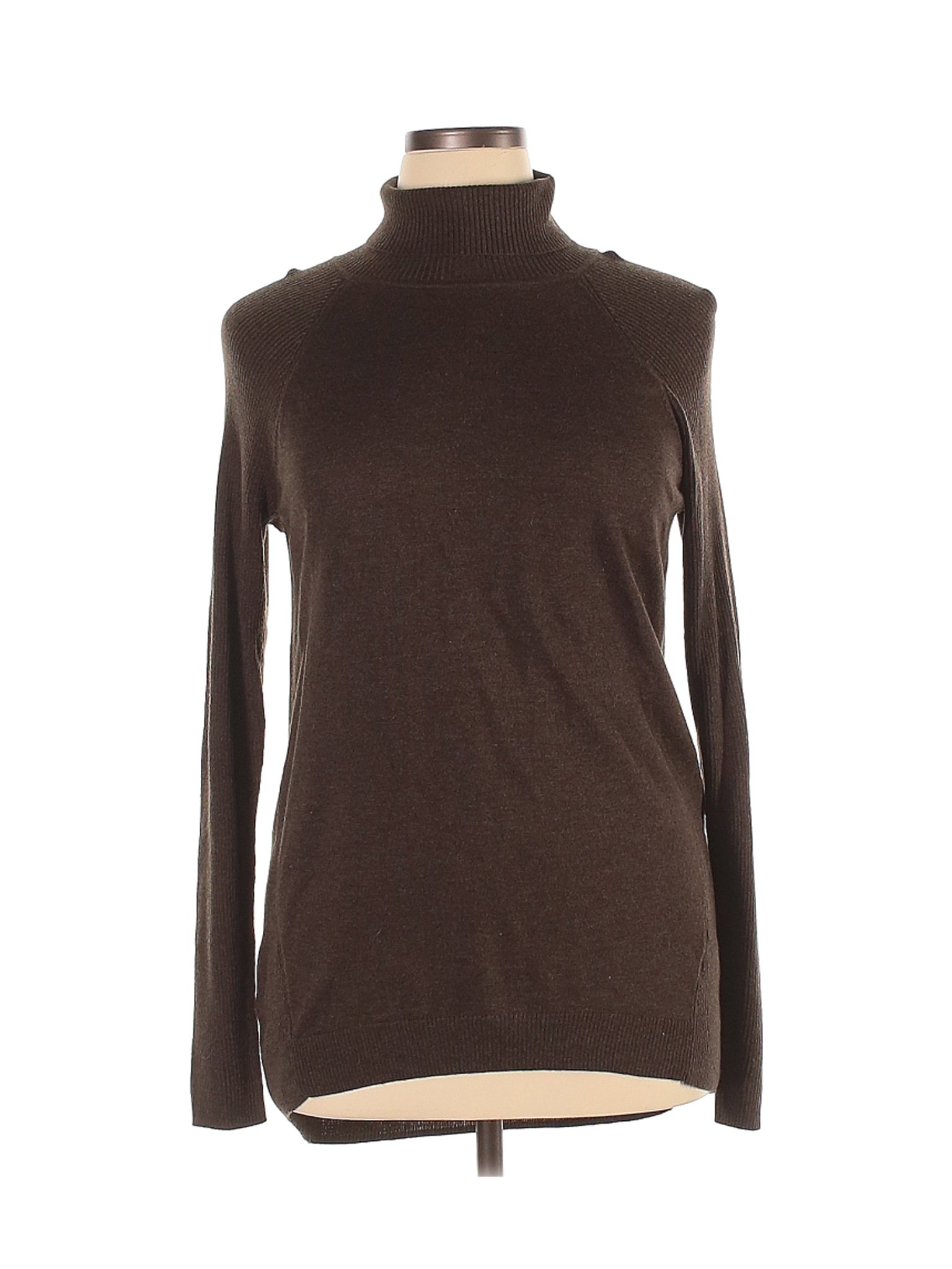 NWT Apt. 9 Women Brown Turtleneck Sweater XL | eBay