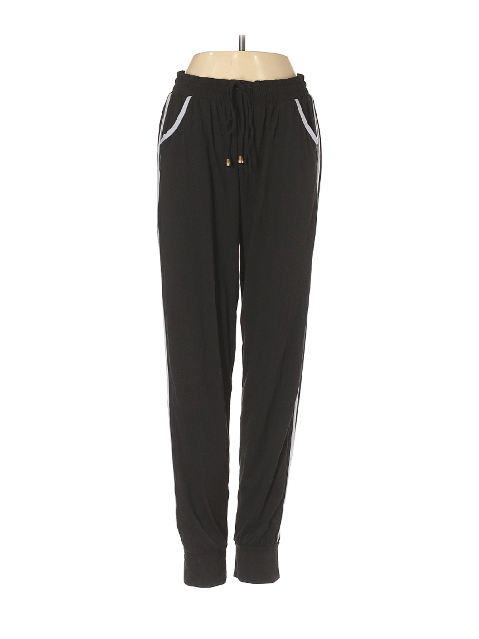 INDERO Women Black Casual Pants S | eBay