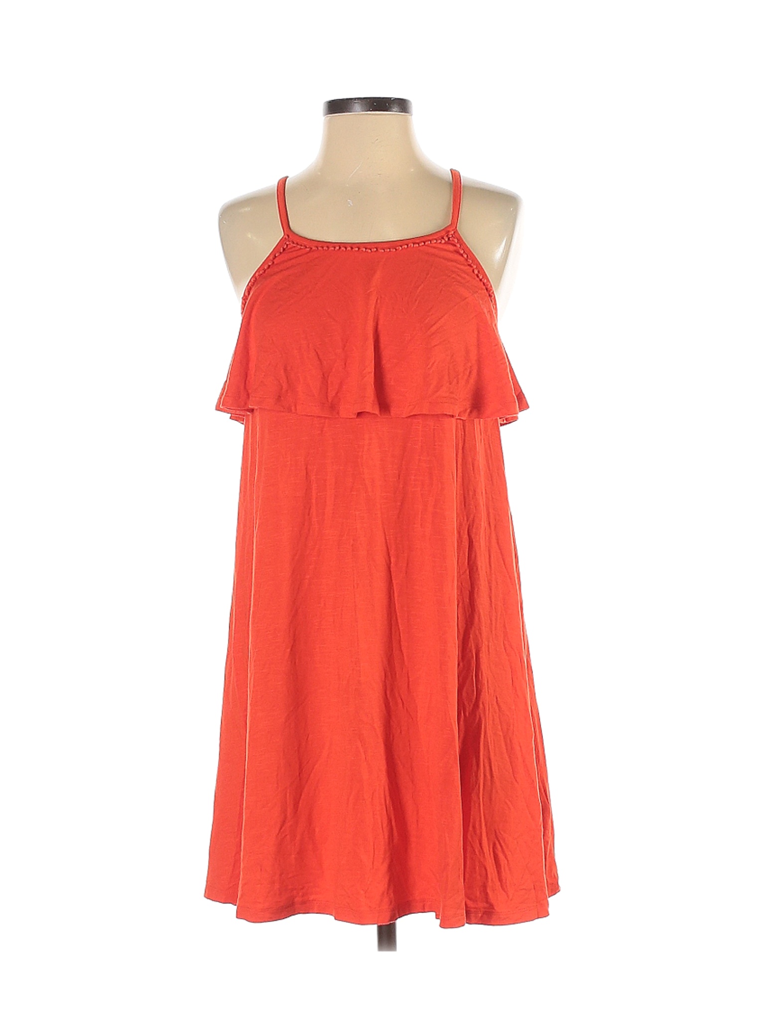 Old Navy Women Orange Casual Dress S | eBay