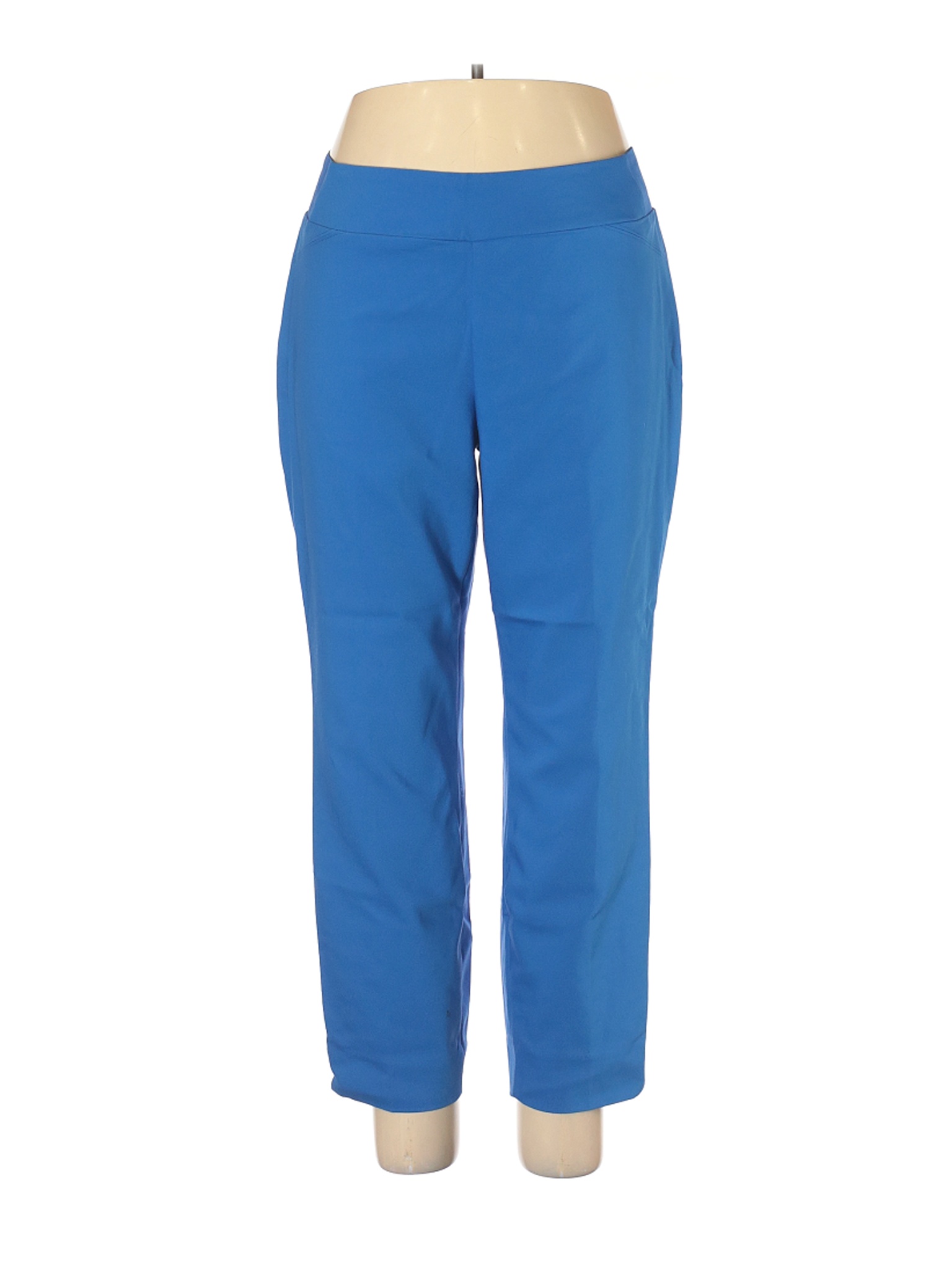 Investments II Women Blue Casual Pants 16 | eBay