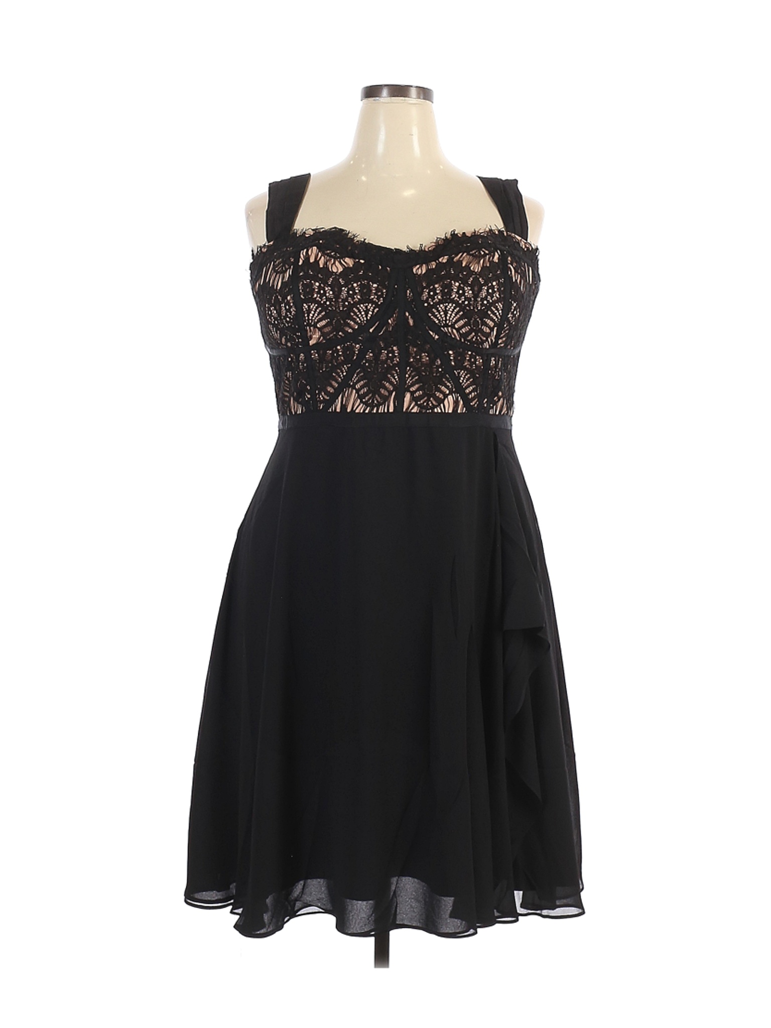 City Chic Women Black Cocktail Dress 18 Plus | eBay