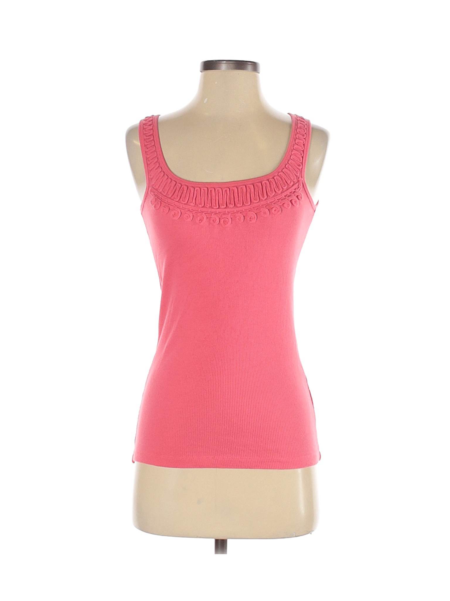 womens pink sleeveless top