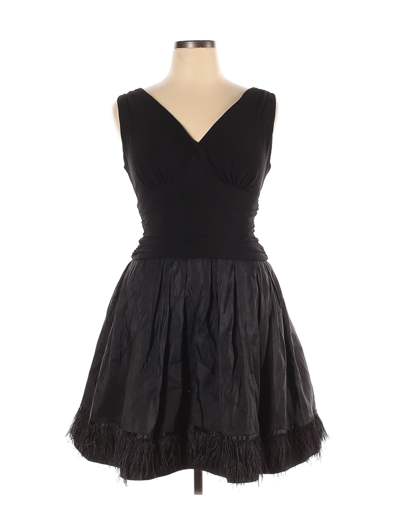 S.L. Fashions Women Black Cocktail Dress 14 Petites | eBay