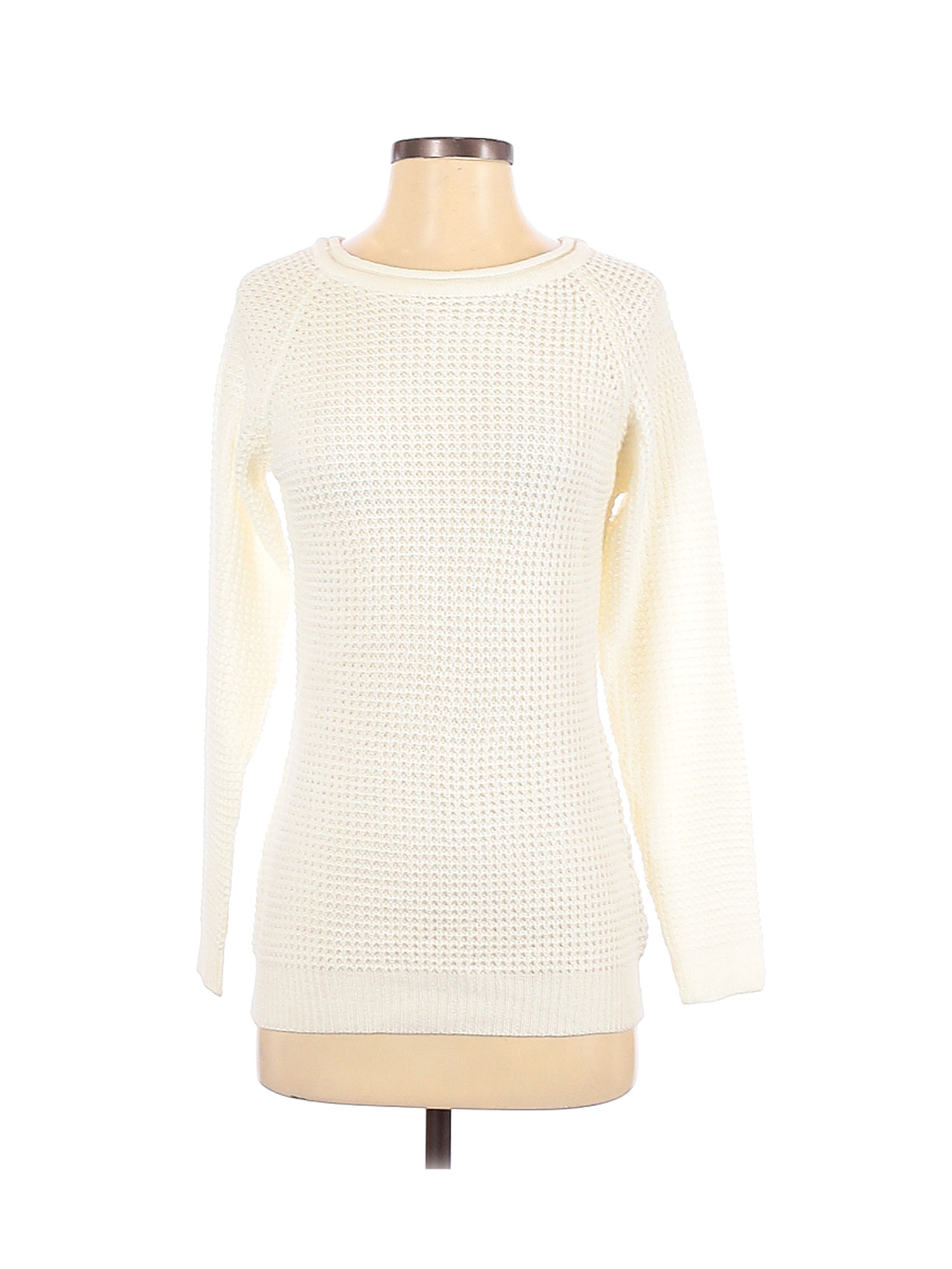Ambiance Apparel Women White Pullover Sweater S | eBay