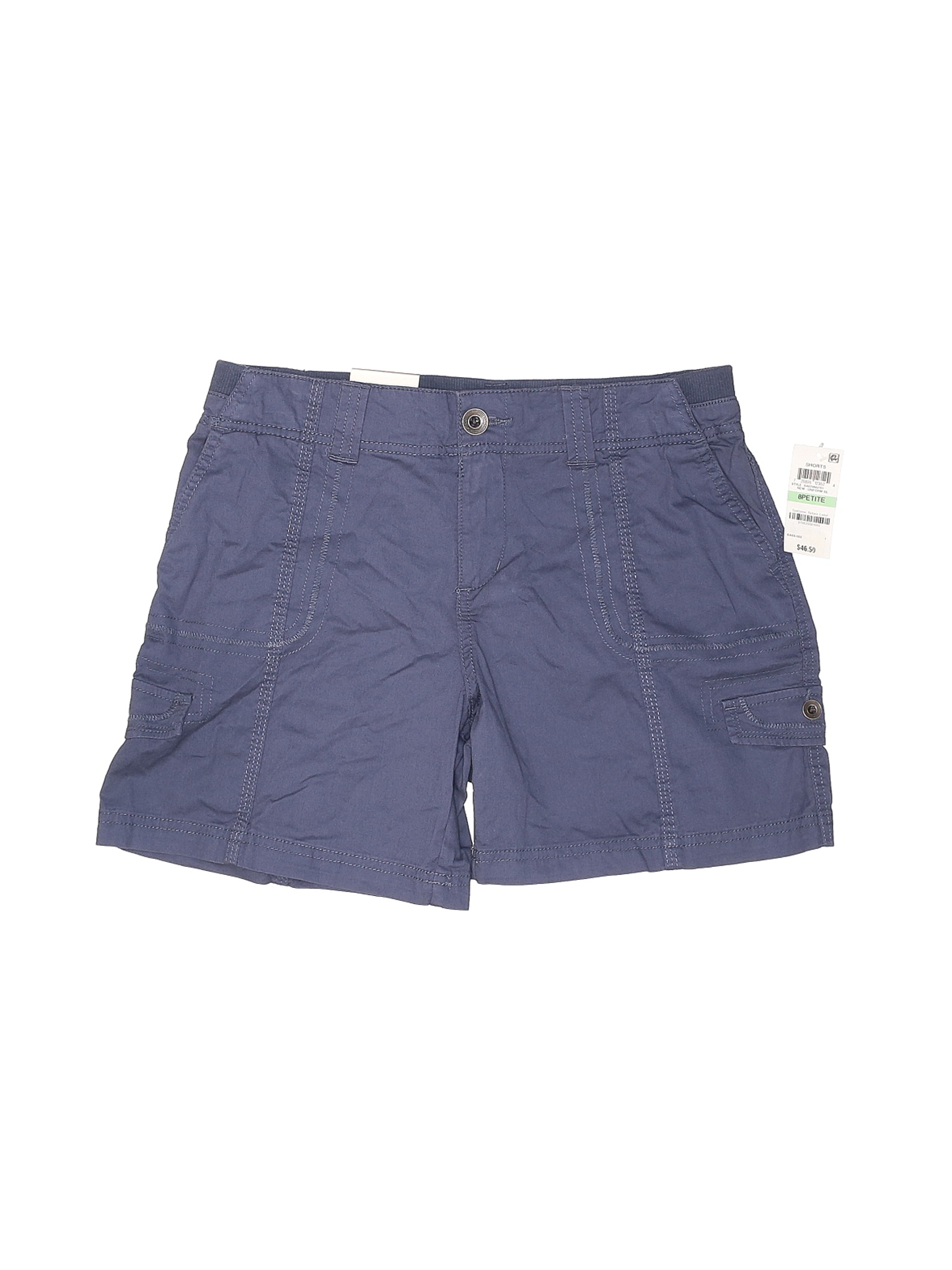 full blue cargo shorts