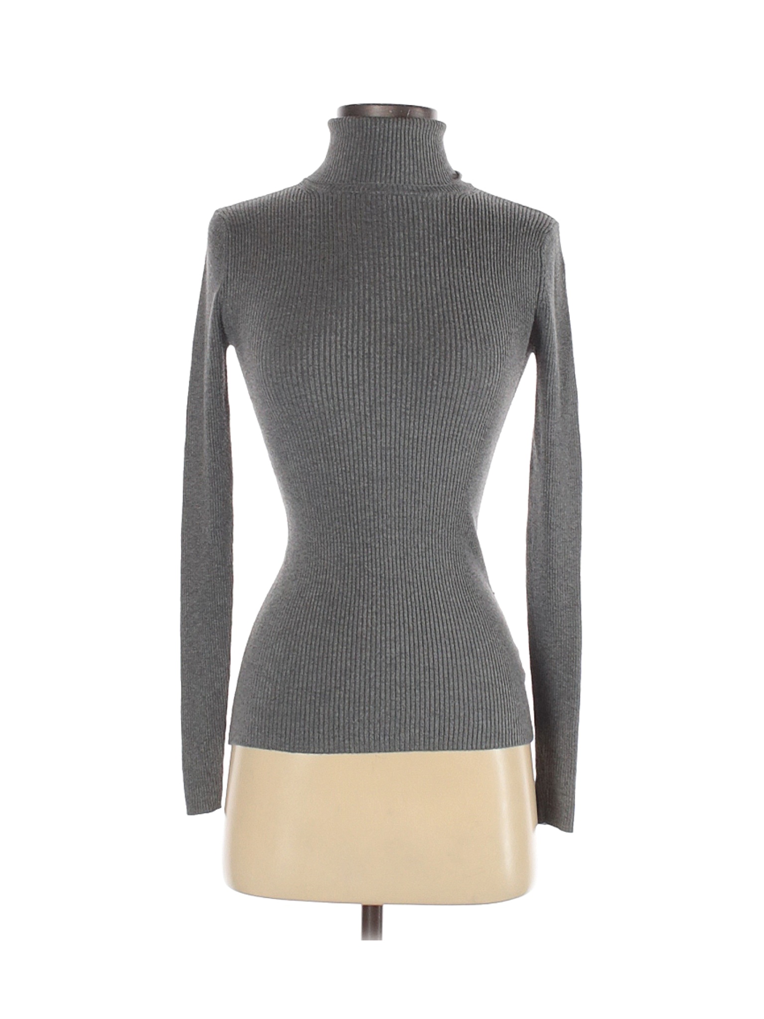 Express Women Gray Turtleneck Sweater XS | eBay