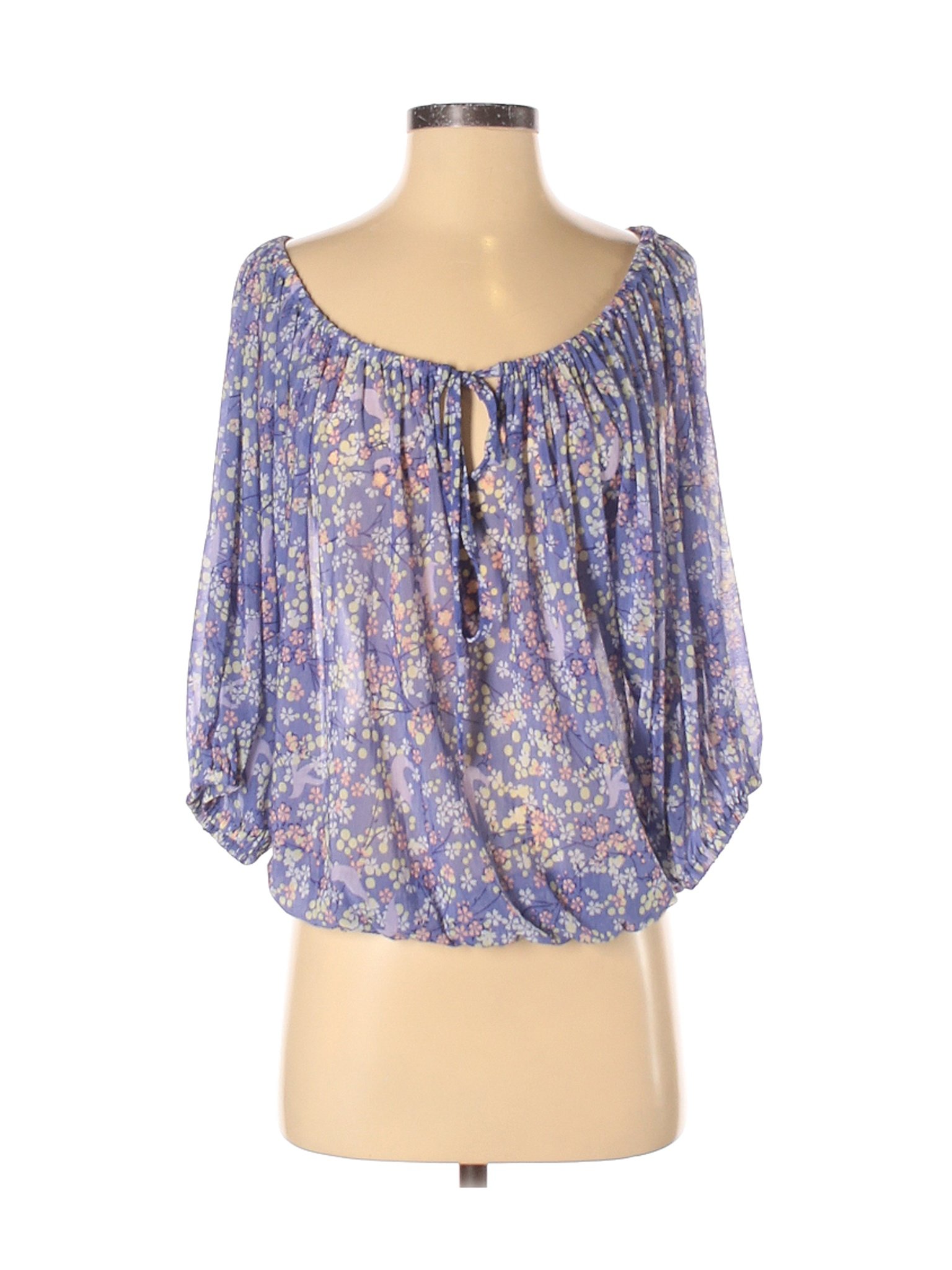 H&M Women Purple Long Sleeve Top XS | eBay