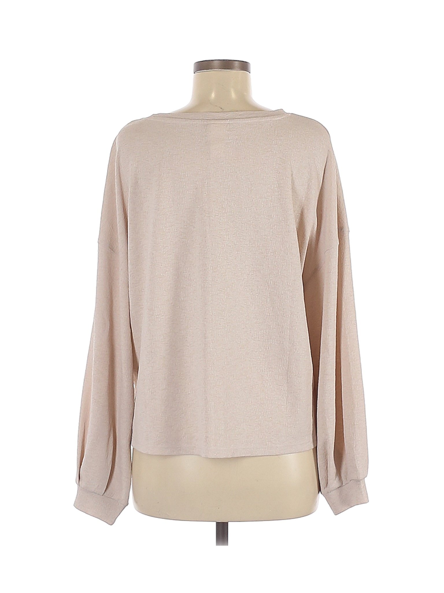 H&M Women Brown Long Sleeve Top M | eBay