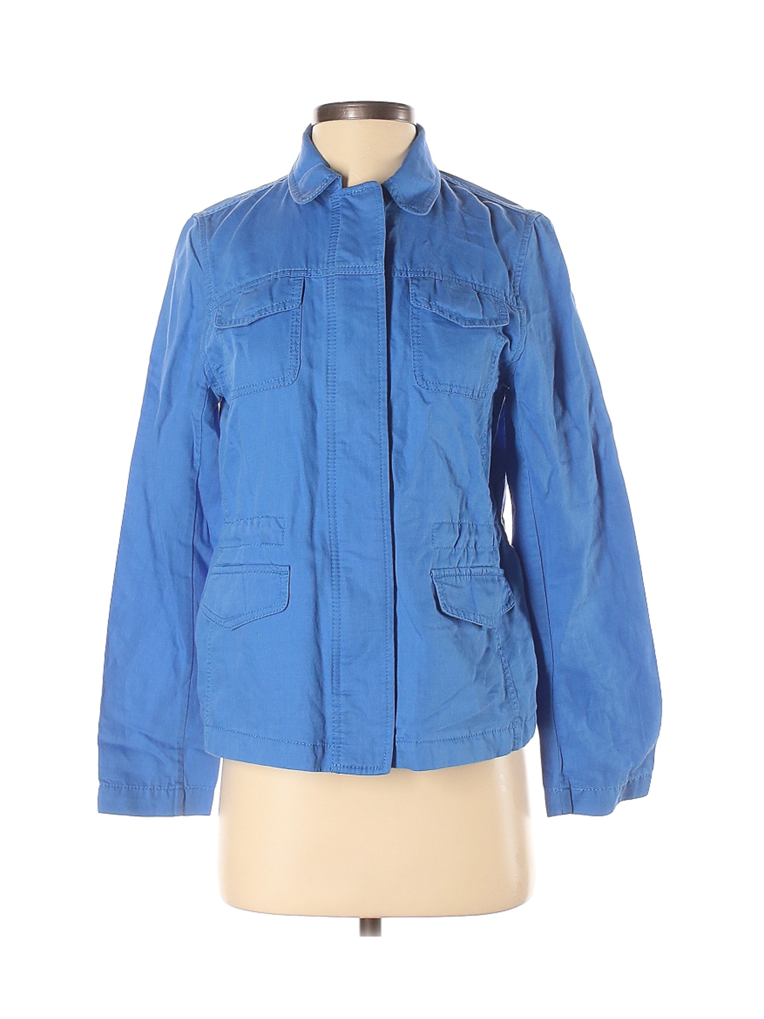 Talbots Women Blue Jacket XS | eBay