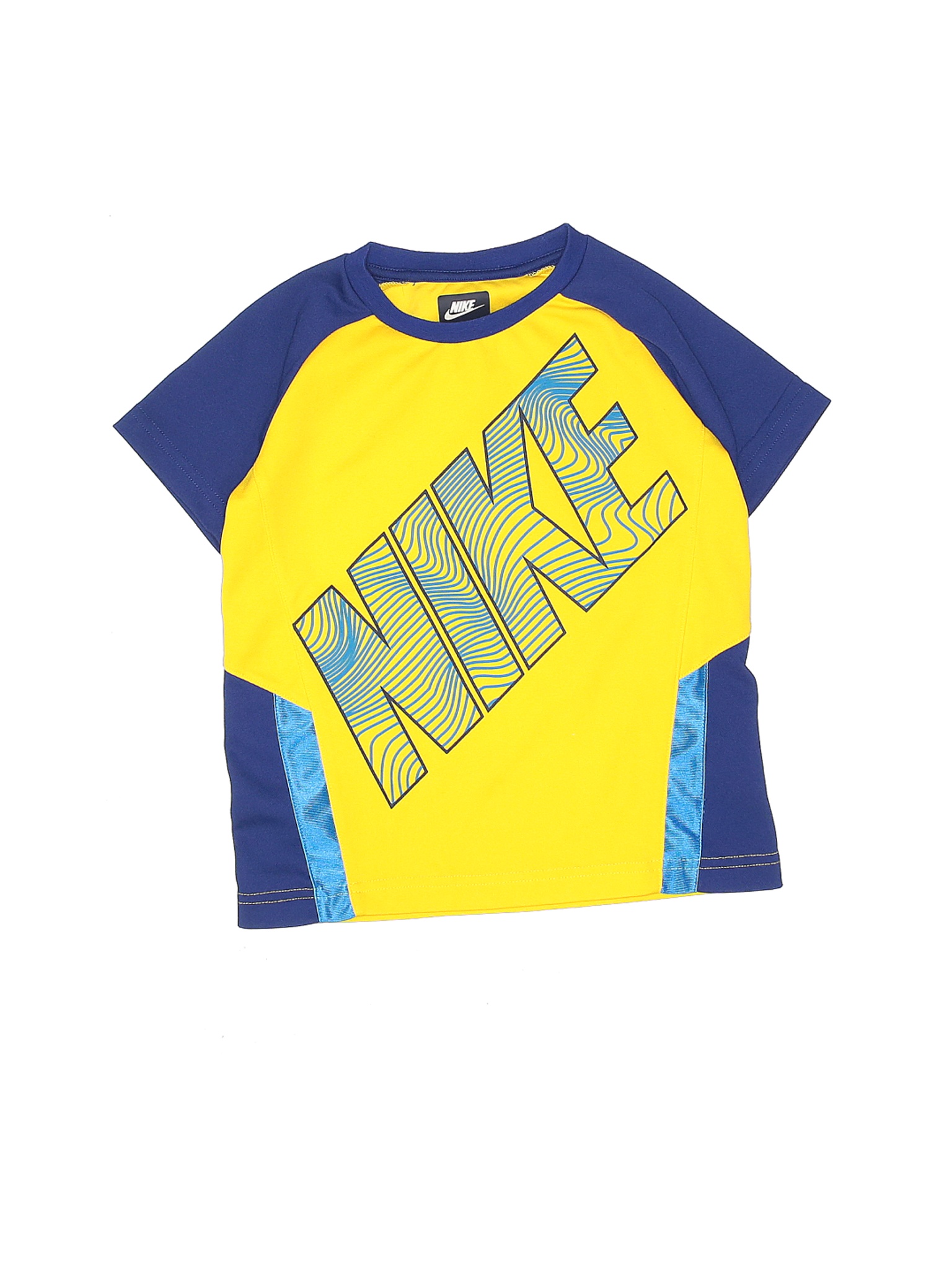 yellow nike t shirt