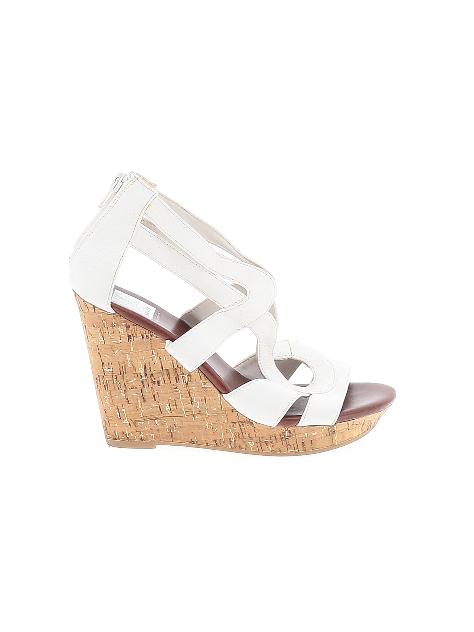 dolce vita white wedges
