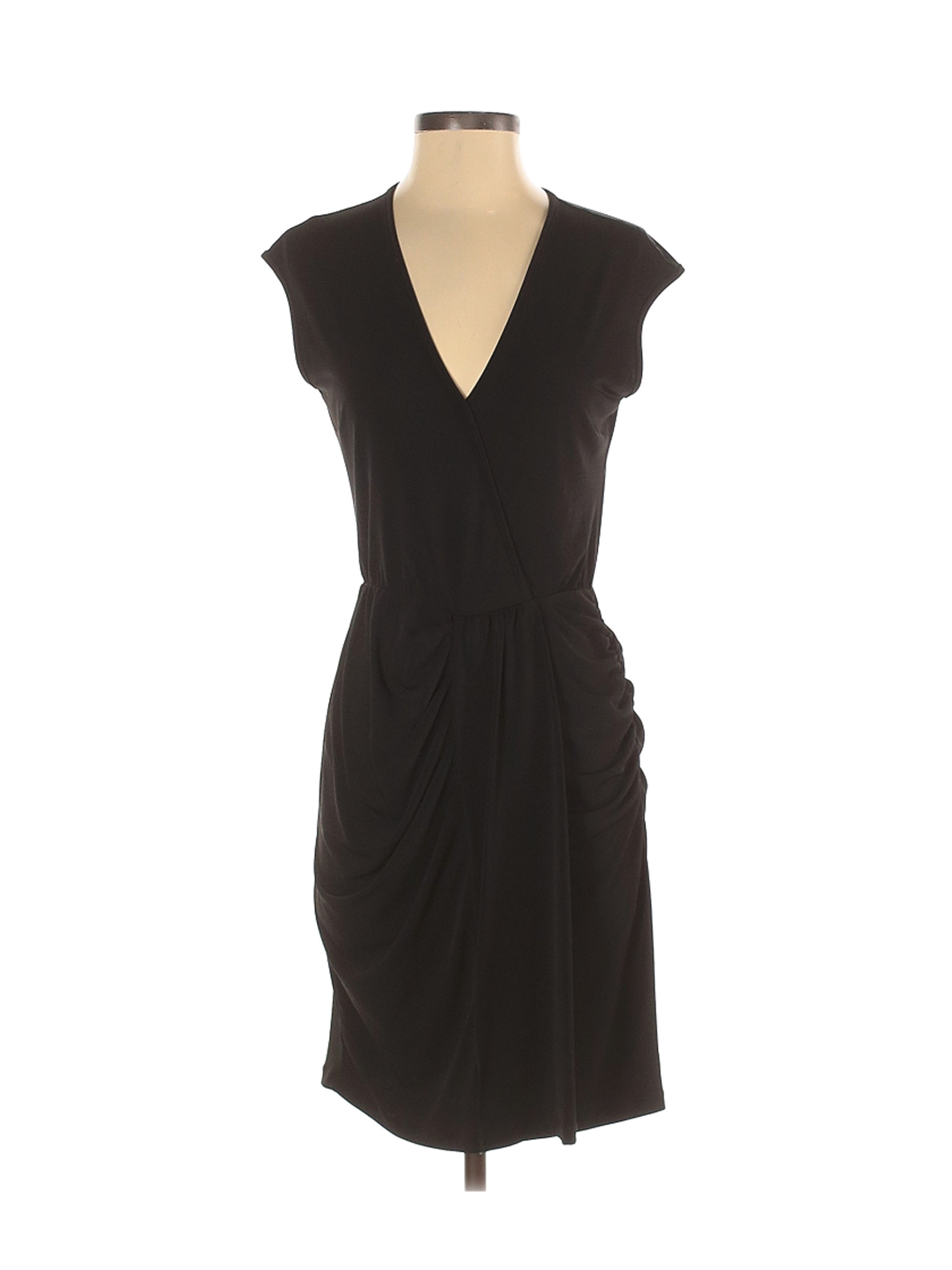 Black Saks Fifth Avenue Women Black Casual Dress 2 | eBay