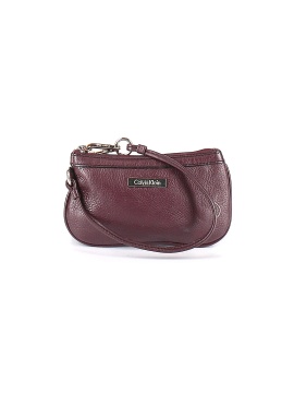 Calvin Klein Leather Wristlet
