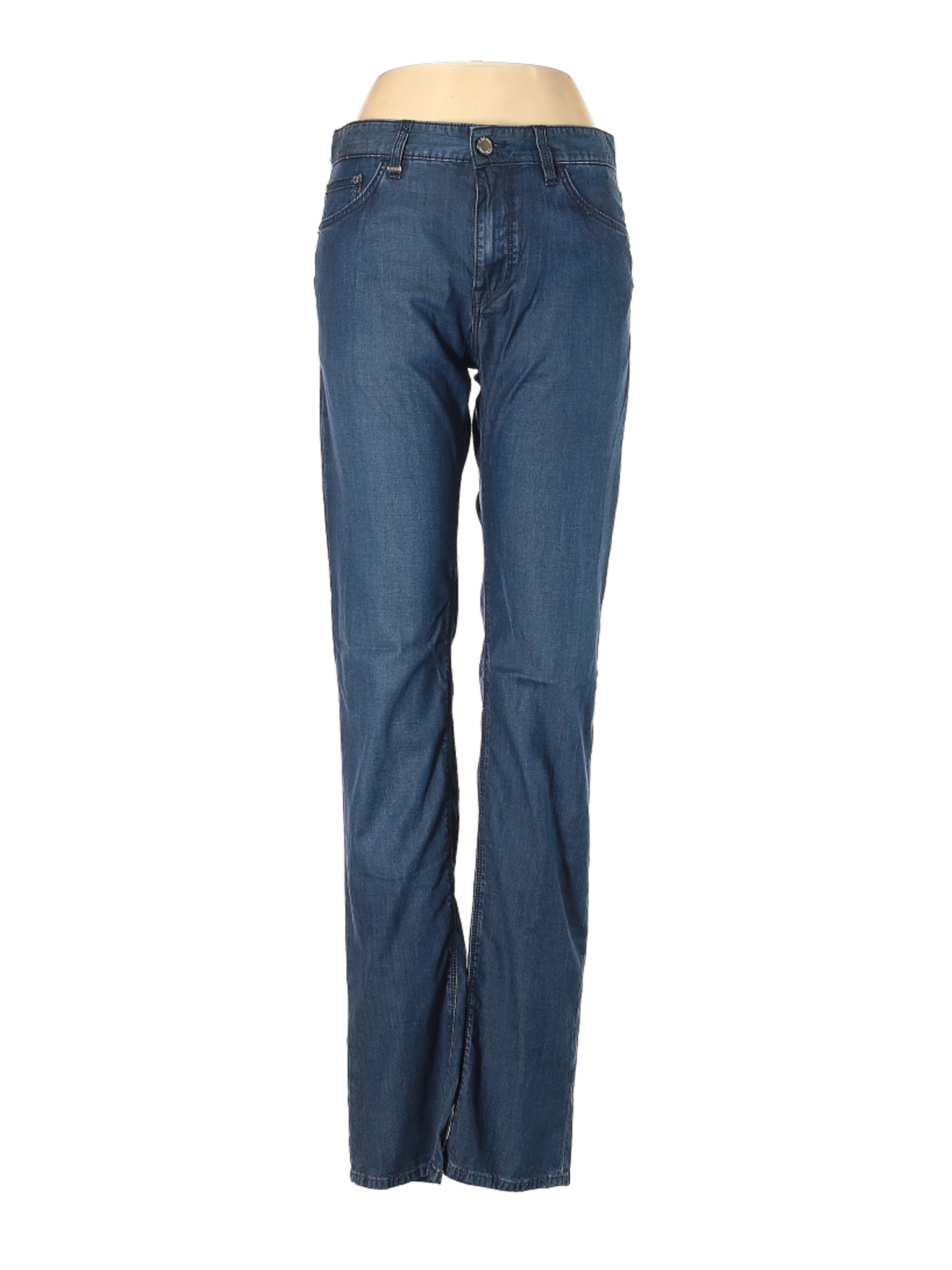 NWT BOSS by HUGO BOSS Women Blue Jeans 32W | eBay