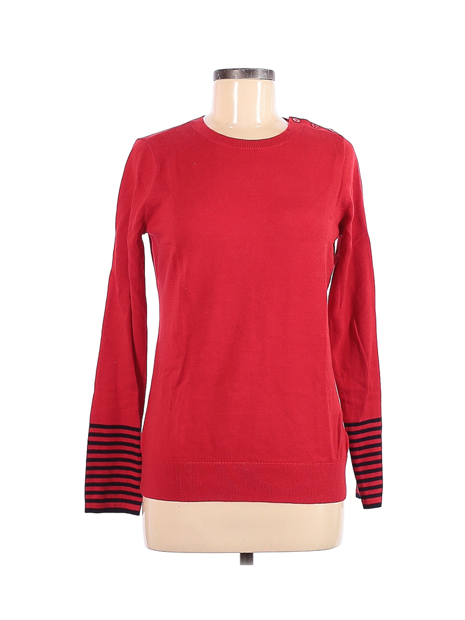 NWT Nautica Women Red Pullover Sweater M | eBay