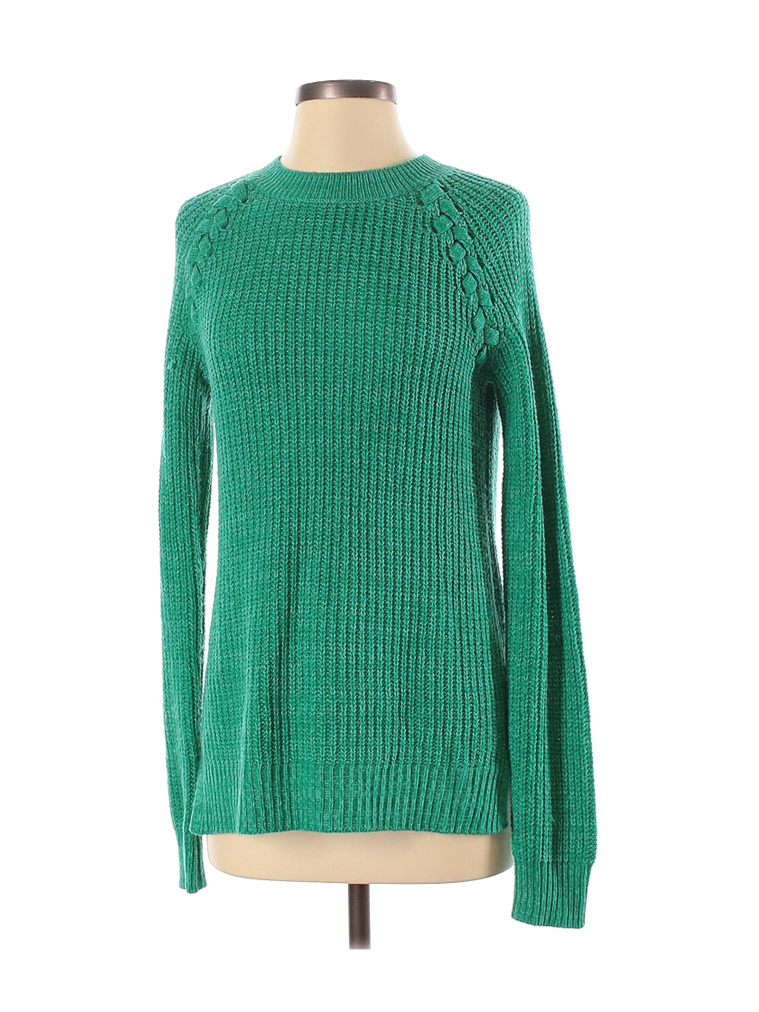 SO Women Green Pullover Sweater M | eBay