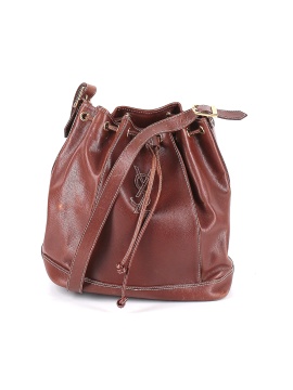 Yves Saint Laurent Leather Bucket Bag