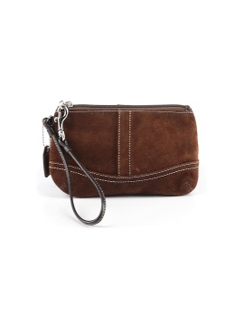 Coach Factory Leather Wristlet