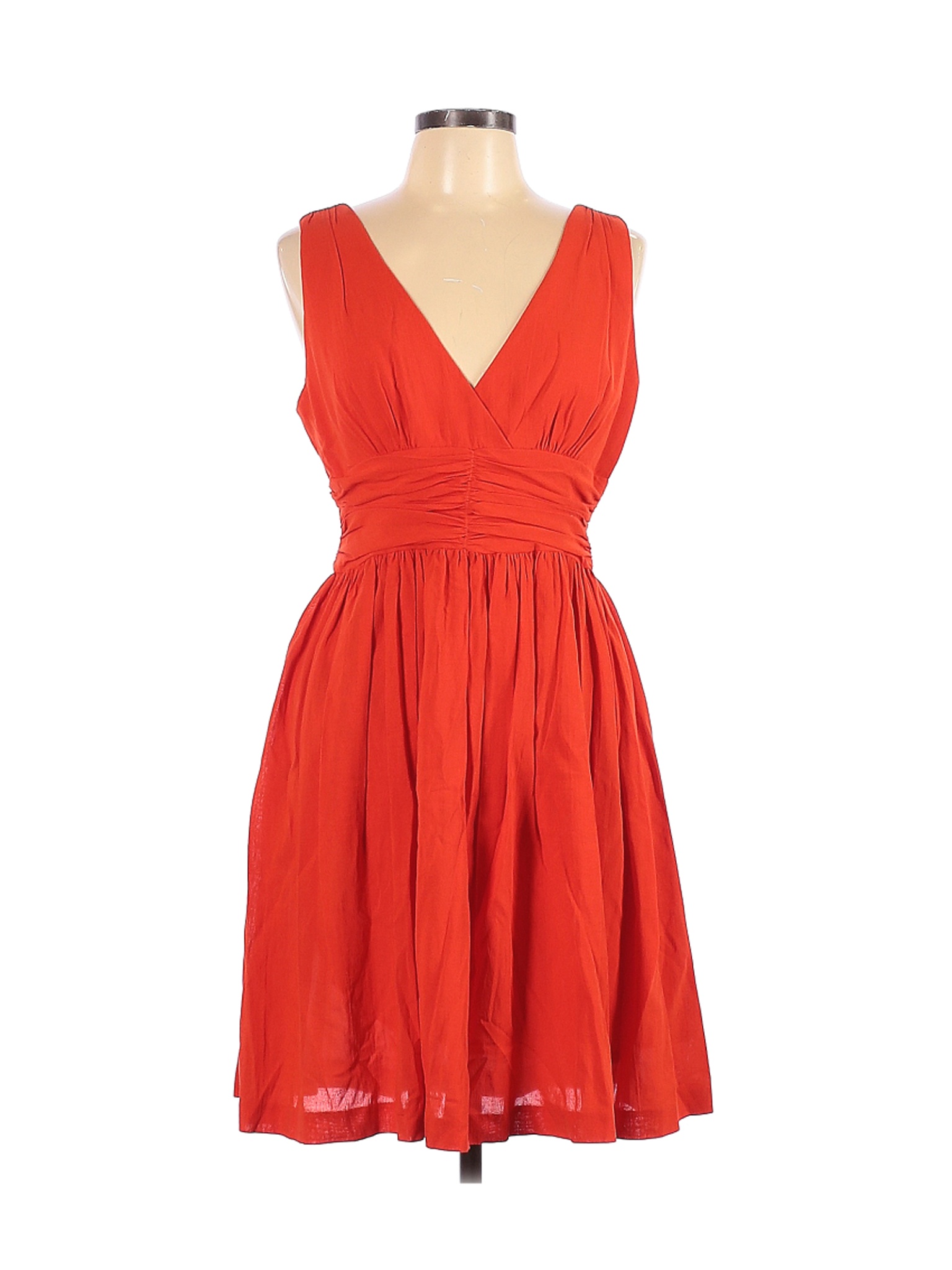 Trina Turk Women Orange Casual Dress 12 | eBay