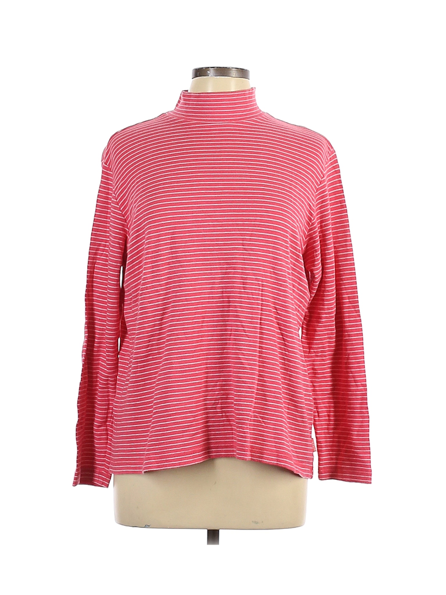 Liz Claiborne Women Pink Long Sleeve Turtleneck L | eBay