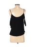 One Clothing 100% Rayon Black Short Sleeve Blouse Size S - photo 2