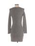 Topshop Marled Gray Casual Dress Size 2 - photo 2