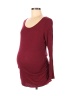 Liz Lange Maternity Burgundy Long Sleeve T-Shirt Size M (Maternity) - photo 1