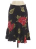 Trina Turk 100% Silk Black Silk Skirt Size 2 - photo 1